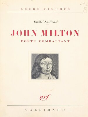 cover image of John Milton, poète combattant